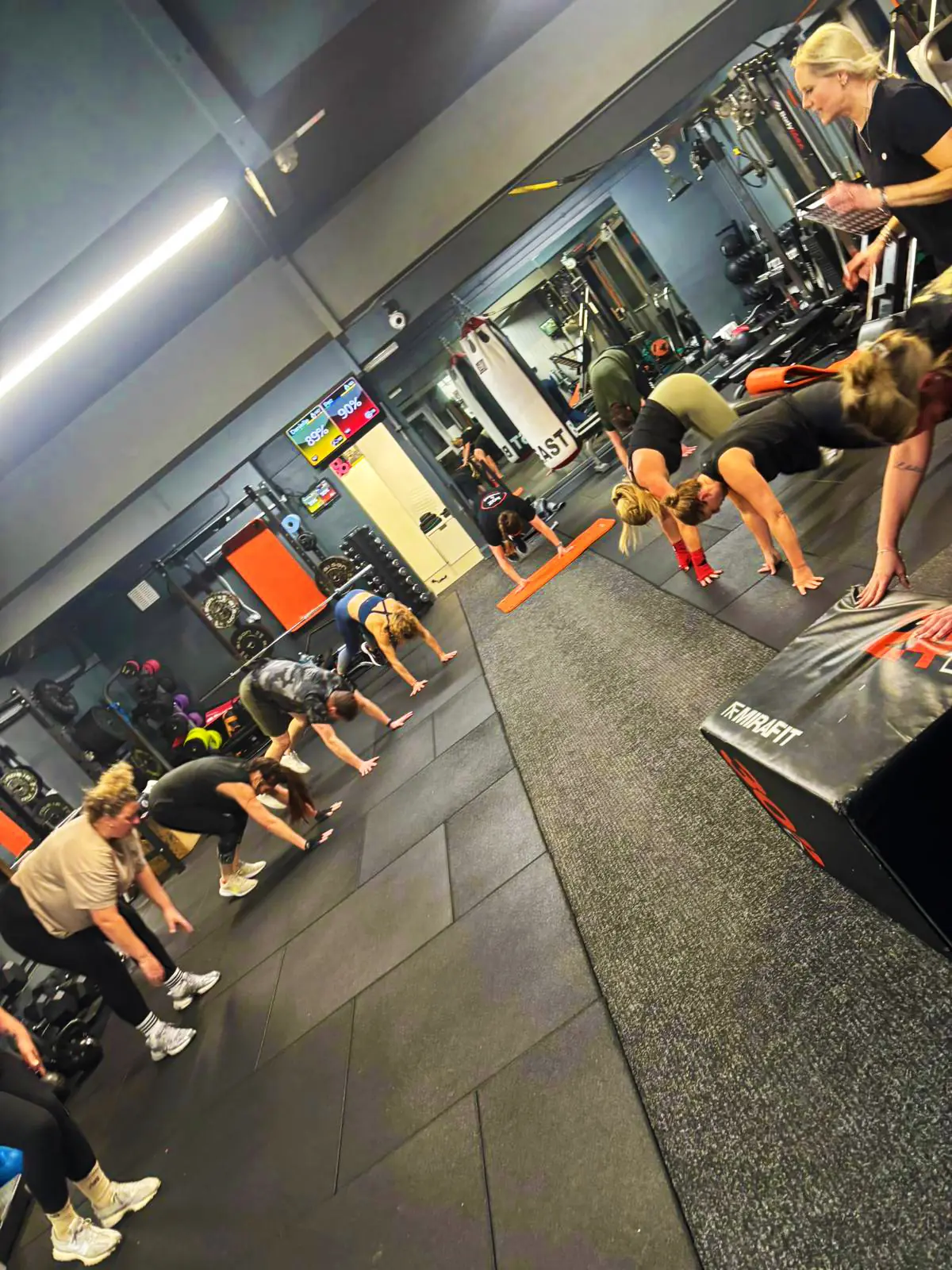 Fitness classes at Box & Burn Gym